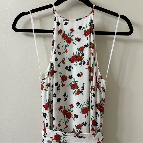 A.L.C. Richards Silk Floral Sleeveless Midi Dress Size US 4 - Picture 5 of 11